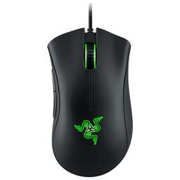 RAZER Мышь проводная DeathAdder Essential, игровая, оптическая, USB, 6400dpi, черный [rz01-03850100-r3c1]