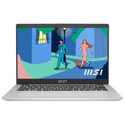 MSI Ноутбук Modern 14 C12M-239RU 14", IPS, Intel Core i5 1235U 1.3ГГц, 10-ядерный, 8ГБ DDR4, 512ГБ SSD, Intel Iris Xe graphics, Windows 11 Home, серебристый [9s7-14j111-239]