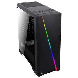 AEROCOOL Корпус ATX Cylon, Midi-Tower, без БП, черный [cylon bk]