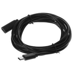 BURO Кабель-удлинитель USB Type-C (m) USB Type-C (f) 2м (BU-EXT-TYPEC-2M) черный