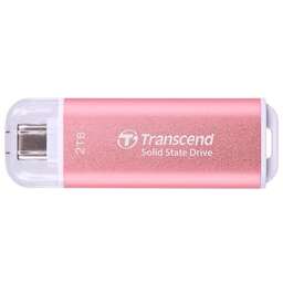 TRANSCEND Внешний диск SSD ESD300 TS2TESD300P, 2ТБ, розовый