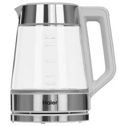 HAIER HK-501 1.7л. 2400Вт серый корп.:стекло/пластик