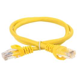 ITK Патч-корд Generica PC05-C5EU-3M-G U/UTP RJ-45 вил.-вилка RJ-45 кат.5E 3м желтый ПВХ