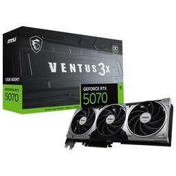 MSI Видеокарта PCIE16 RTX5070 12GB RTX 5070 12G VENTUS 3X OC