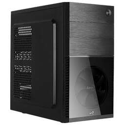 AEROCOOL Корпус MiniTower CS-105 black (mATX, без БП, USB2.0+USB3.0) (4718009152533)