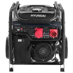 HYUNDAI Бензиновый генератор HHY 10050FE-3 ATS, 380/12, 8кВт, с автозапуском, на колёсах с АКБ
