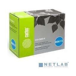 CACTUS C8061X Картридж (CS-C8061X) для HP LJ 4100/ 4000/4050 (10000стр.)