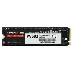 PATRIOT SSD накопитель Viper VP593 PV593P4TBM28H 4ТБ, M.2 2280, PCIe 5.0 x4, NVMe, M.2