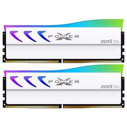 SILICON POWER Память DDR5 2x16GB 6000MHz SP032GXLWU60AFDL Xpower Storm RGB RTL Gaming PC5-48000 CL30 DIMM 288-pin 1.35В kit single rank с радиатором Ret