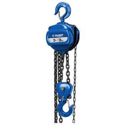 ЗУБР ТШ-3-3, 3 т, 3 м, ручная цепная шестеренная таль, Профессионал (43081-3)