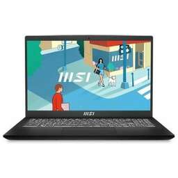 MSI Ноутбук Modern 15 H B13M-097XRU 15.6", IPS, Intel Core i7 13700H 2.4ГГц, 14-ядерный, 16ГБ DDR4, 512ГБ SSD, Intel Iris Xe graphics, FreeDOS, черный [9s7-15h411-097]