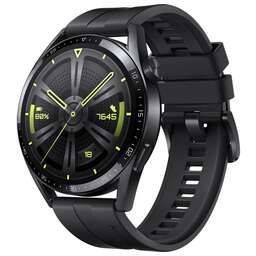 HUAWEI Смарт-часы Watch GT 3 JPT-B29 46мм 1.43" AMOLED корп.черный рем.черный разм.брасл.:140-210мм (55028464)