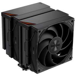 PCCOOLER Кулер RZ620 BK S115X/1200/1700/18XX/AM4/AM5 (8 шт/кор, TDP 265W, 2x120mm PWM FAN, 6 тепловых трубок 6мм, 500-2200RPM, 28-32dBa)