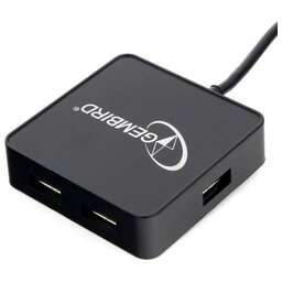 GEMBIRD (UHB-242) концентратор USB 2.0 4 порта черный