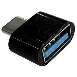 BURO Адаптер USB A(f) - USB Type-C (m), черный [bu-usb3-af-cm]