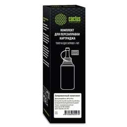 CACTUS Тонер CS-RK-CF244A, для HP LJ Pro M15/M28, черный, 55грамм, флакон, чип