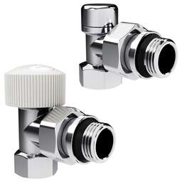 ROYAL THERMO Набор термостатический угловой Design 1/2"М30х1,5 (Хром)