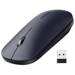 UGREEN Беспроводная компьютерная мышь MU001 (90372) Portable Wireless Mouse. Цвет: черный