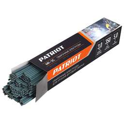PATRIOT 605012205 Электроды сварочные PATRIOT, марка МР-3С, диам. 3,0мм, длина 350мм, уп. 5кг