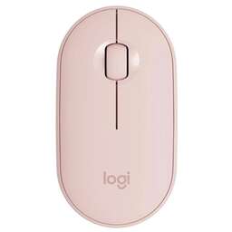 LOGITECH Мышь Pebble M350 розовый оптическая 1000dpi беспров. BT USB 2but (910-005575)