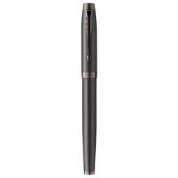 PARKER Ручка перьев. IM Monochrome F328 (CW2172959) Gun Metal M ст.нерж. подар.кор