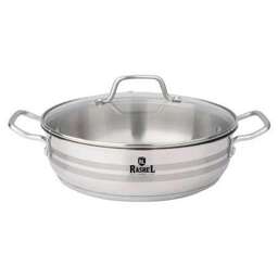 RASHEL R-2/321 с термодатчиком 32 см, нержавеющая сталь, стекл. крышка