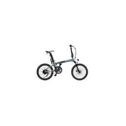 ADO Электровелосипед Electric Bicycle A20S Air (серый) 20"x1,95"/350Вт/42Нм/36Вх9,6Ач/30км/ч/50км/ременной привод/датчик момента/гидравлич. тормоза/аморт. вилка/IPX5/120кг