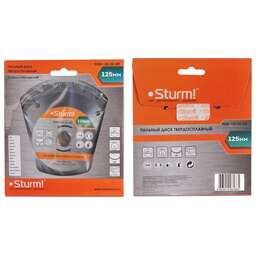 STURM! Диск пильный Sturm 9020-125-22-24T