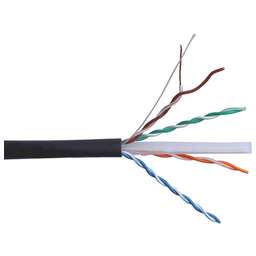 LANMASTER Кабель информационный TWT-6UTP-UNV кат.6 UTP 4 пары 23AWG LSZH универсальный 305м черный
