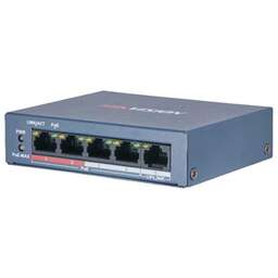 HIKVISION Коммутатор DS-3E0105P-E/M(B), неуправляемый