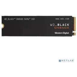 WESTERN DIGITAL WD SSD Black SN850X, 2.0TB, M.2(22x80mm), NVMe, PCIe 4.0 x4, 3D TLC, WDS200T2X0E