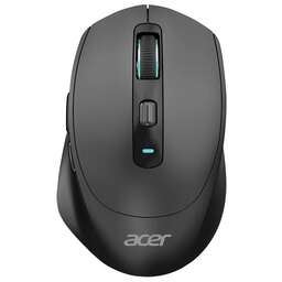 ACER Мышь OMR504 черный оптическая 3200dpi silent беспров. BT/Radio USB 4but (ZL.MCE11.01D)