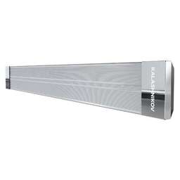 KALASHNIKOV Инфракрасный обогреватель KIRH-E10P-11, 1000Вт, 10м2, ТЭН, серебристый