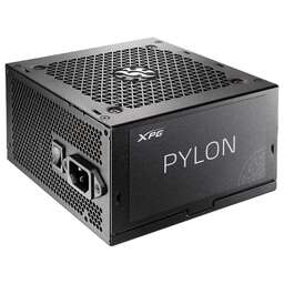 XPG (ADATA) Блок питания 550W XPG PYLON 550 (ATX v2.52, 80+ Bronze, APFC, 20+4P, 2xPCIe 6+2P, 5xSATA, 12cm fan) (PYLON550B-BKCEU)