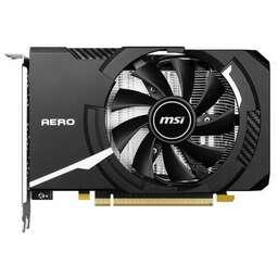 MSI Видеокарта NVIDIA GeForce RTX 4060 RTX 4060 AERO ITX 8G OC 8ГБ Aero, GDDR6, OC, Ret