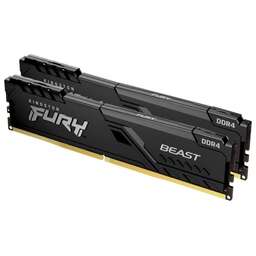 KINGSTON Оперативная память Fury Beast KF436C17BBK2/16 DDR4 - 2x 8ГБ 3600МГц, DIMM, Ret