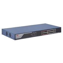 HIKVISION Коммутатор DS-3E1318P-EI, неуправляемый