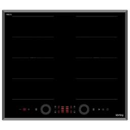 KORTING Индукционная варочная поверхность HIB 68700 B Quadro черный