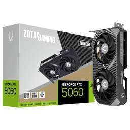 ZOTAC Видеокарта RTX5060 TWIN EDGE 8GB GDDR7 128bit 3xDP HDMI 2FAN MEDIUM PACK