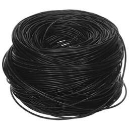 SUPRLAN Кабель сетевой информационный Standart 01-0325-1 кат.5E UTP 4 пары 24AWG PE внешний 305м черный