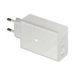 Samsung 65W/1xUSB+2xUSB-C/QC/PD/пластик/белый (EP-T6530NWEGRU)