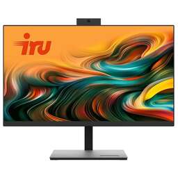 IRU 23.8" Моноблок Агат 632 Full HD, Intel Pentium Gold G7400, 8ГБ DDR4, 256ГБ SSD, FreeDOS черный [2082495]