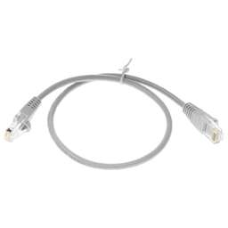 NONAME Патч-корд cat.5E stranded molded 0.5м серый RJ-45 (m)-RJ-45 (m)