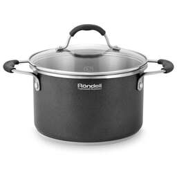 RONDELL Кастрюля 3.9л Stern RDS-010, нержавеющая сталь, с крышкой