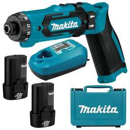 MAKITA Отвертка аккум. DF012DSE аккум. патрон:шестигранник 6.35 мм (1/4) (кейс в комплекте)