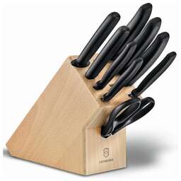 VICTORINOX Набор ножей кухон. Swiss Classic 6.7193.9 компл.:8предм. ножницы дерево/черный