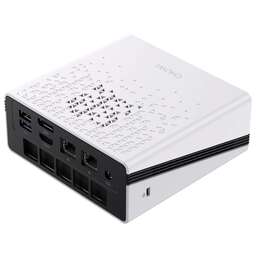 CHUWI Мини ПК UBox AMD Ryzen 5 7430U, DDR4 16ГБ, 512ГБ(SSD), AMD Radeon Graphics, Windows 11 Pro, белый и черный