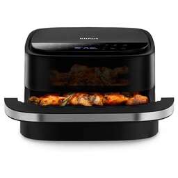 KITFORT Аэрогриль КТ-2289 2200Вт черный/серебристый