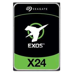 SEAGATE Жесткий диск Exos X24 ST24000NM007H, 24ТБ, HDD, SAS 3.0, 3.5"