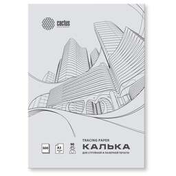 CACTUS Калька CS-TR90-A3500, A3, универсальная, 500л, 90г/м2